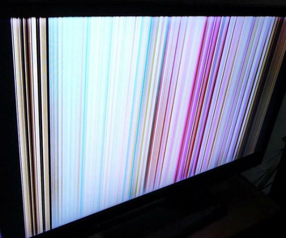Телевизор в полосах не показывает | Вызов телемастера на дом в Чехове